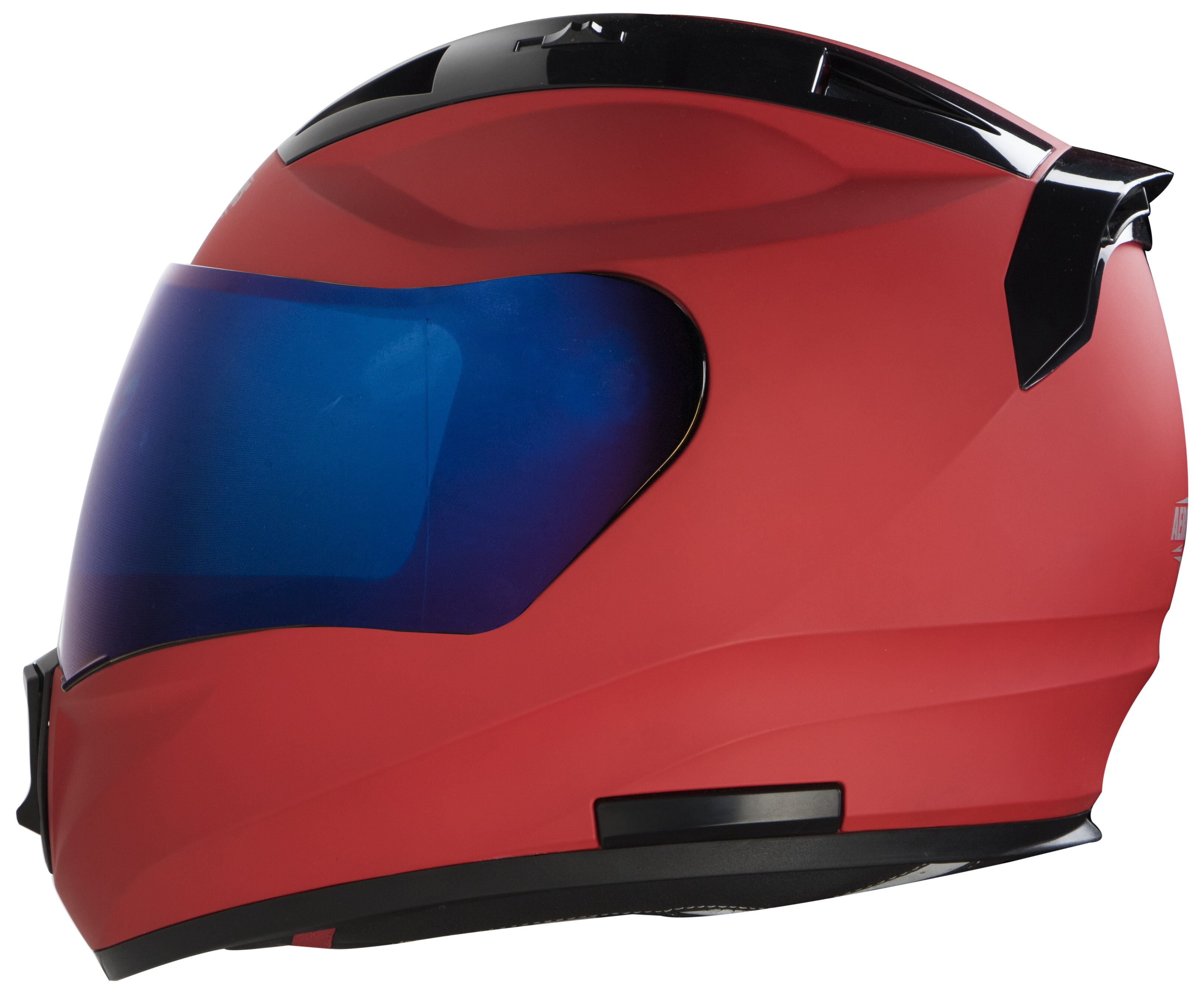 SA-1 Aeronautics Mat Sports Red (Fitted With Clear Visor Extra Blue Chrome Visor Free)